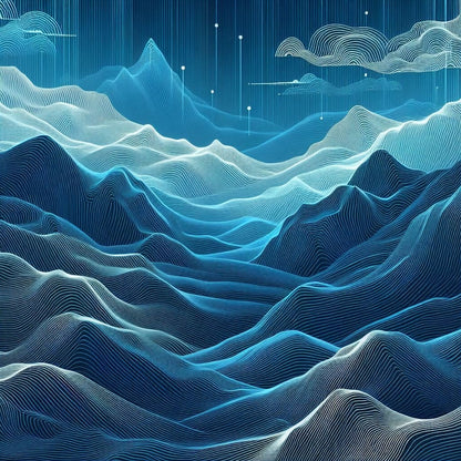 Asian Line Abstracts Study - Gregg Acini Adoree Designs - 