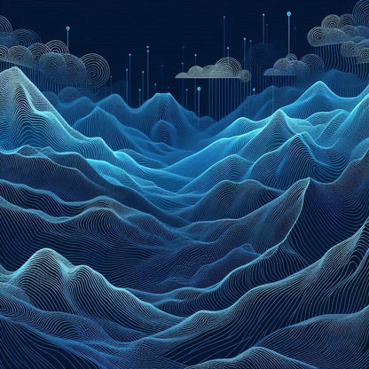 Asian Line Abstracts Study - Gregg Acini Adoree Designs - 