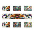 Assorted Hummingbirds Table Runner Placemat Set 7 Pieces - Gregg Acini Adoree Designs - Placemat