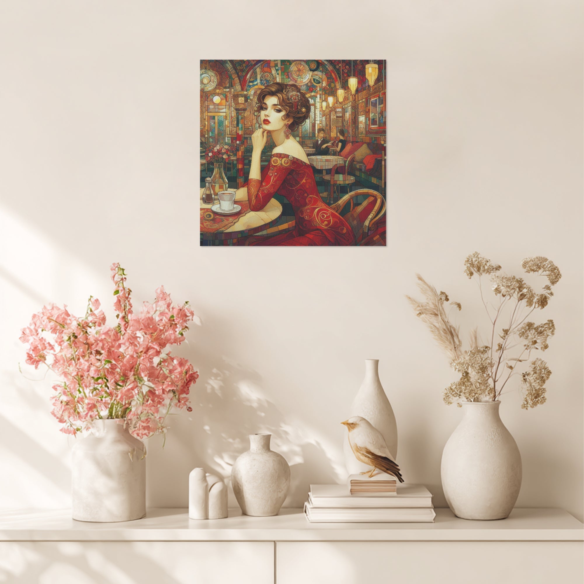 Audrey 1:1 Ratio Canvas Painting - Gregg Acini Adoree Designs - Canvas