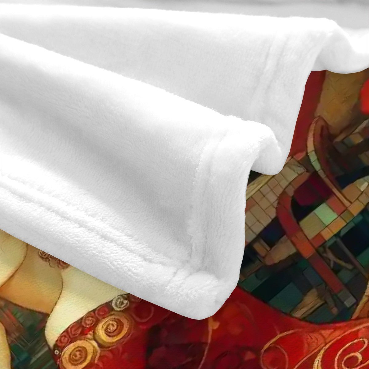 Audrey 300 GSM Flannel Throw Blanket (Made in USA) - Gregg Acini Adoree Designs - Blanket