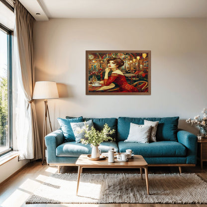 Audrey Wooden Jigsaw Puzzles 1000 pcs - Gregg Acini Adoree Designs - Jigsaw Puzzle