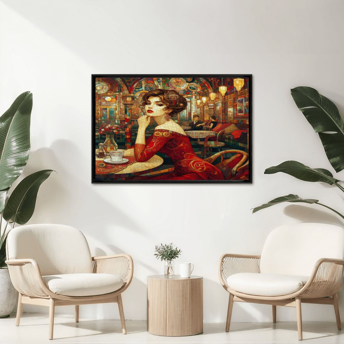 Audrey Wooden Jigsaw Puzzles 1000 pcs - Gregg Acini Adoree Designs - Jigsaw Puzzle