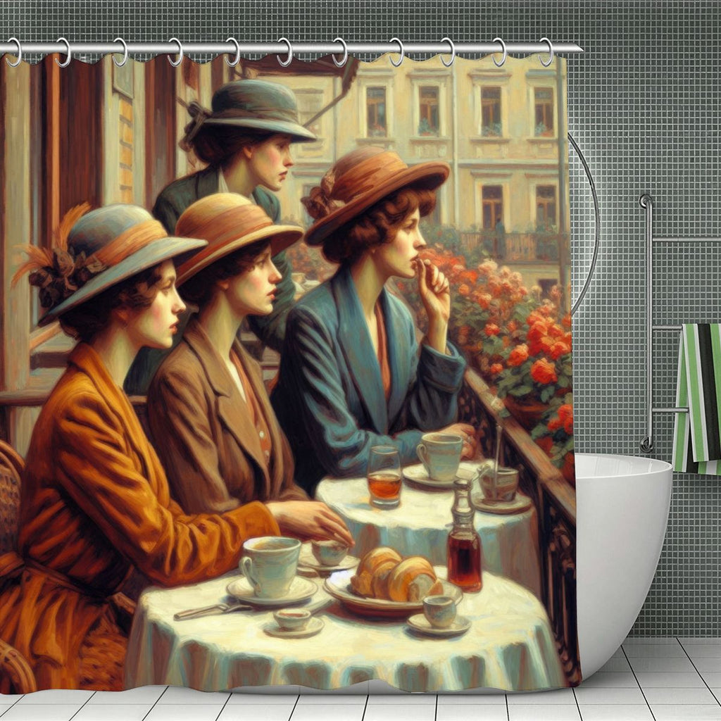 Observers Shower Curtain 70.8"x70.8" (Made in USA)