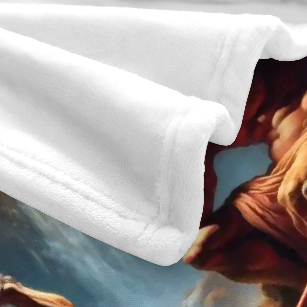 300 GSM Flannel Throw Blanket (Made in USA)