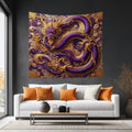 Purple Dragon Tapestry (6:5) (Made in USA)