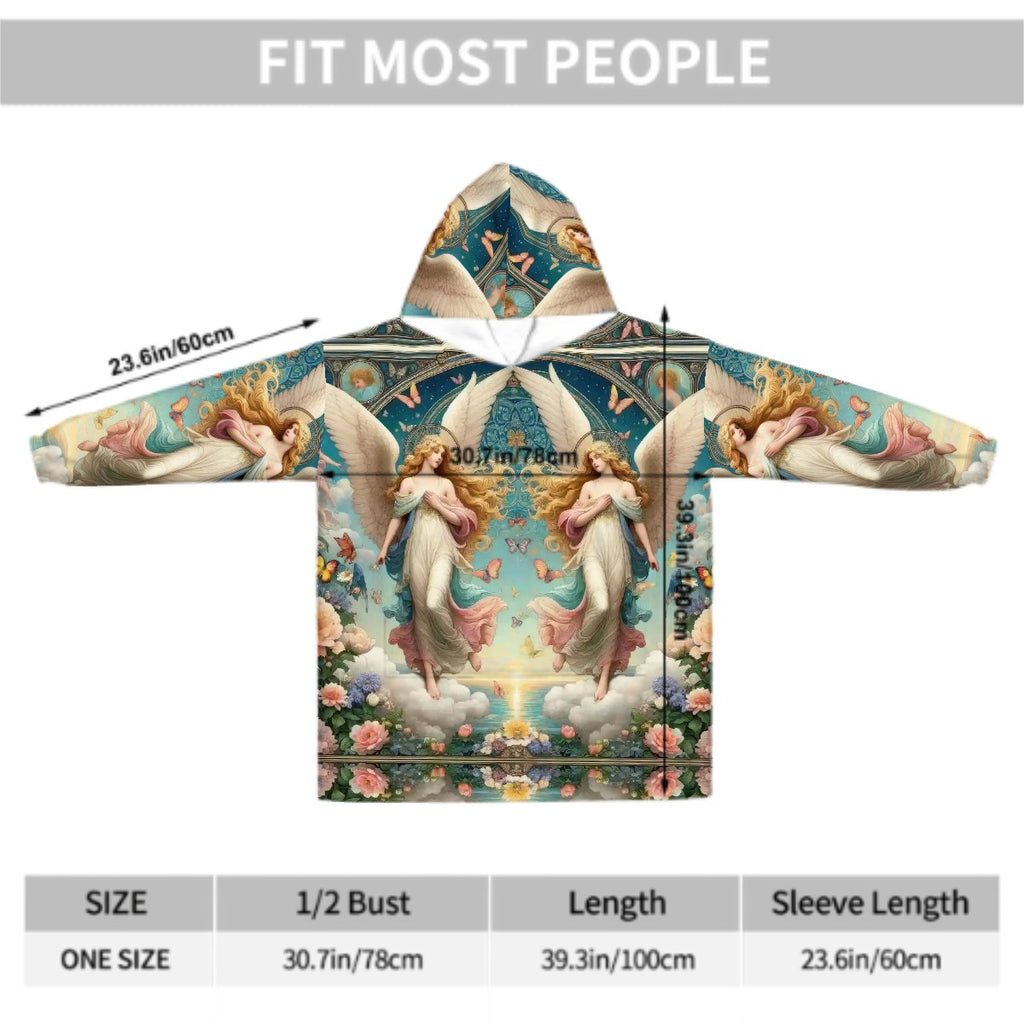 Divine Seraphim Adult Blanket Hoodie