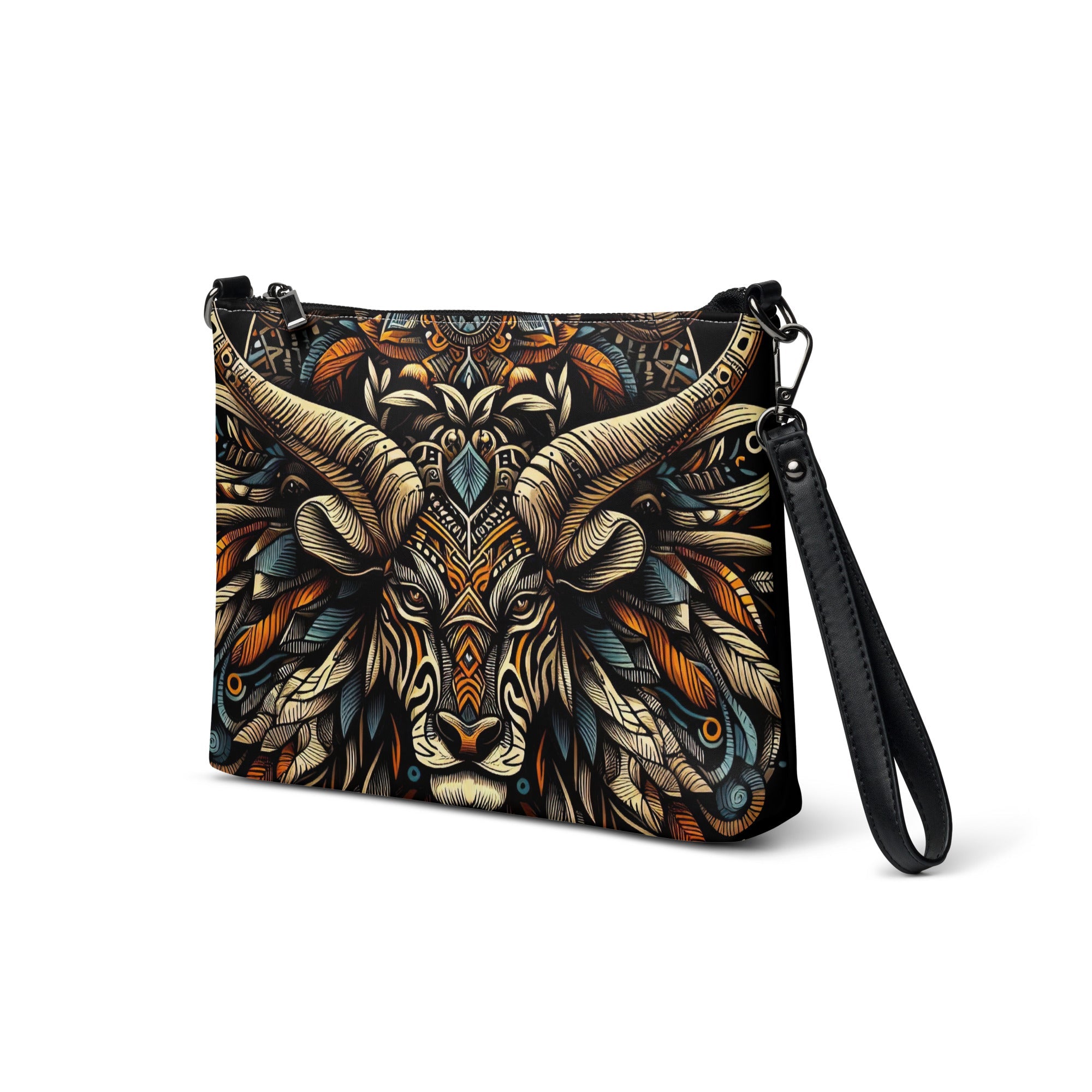 Bae Crossbody bag - Unique Unusual Animal Face - Gregg Acini Adoree Designs - Handbag