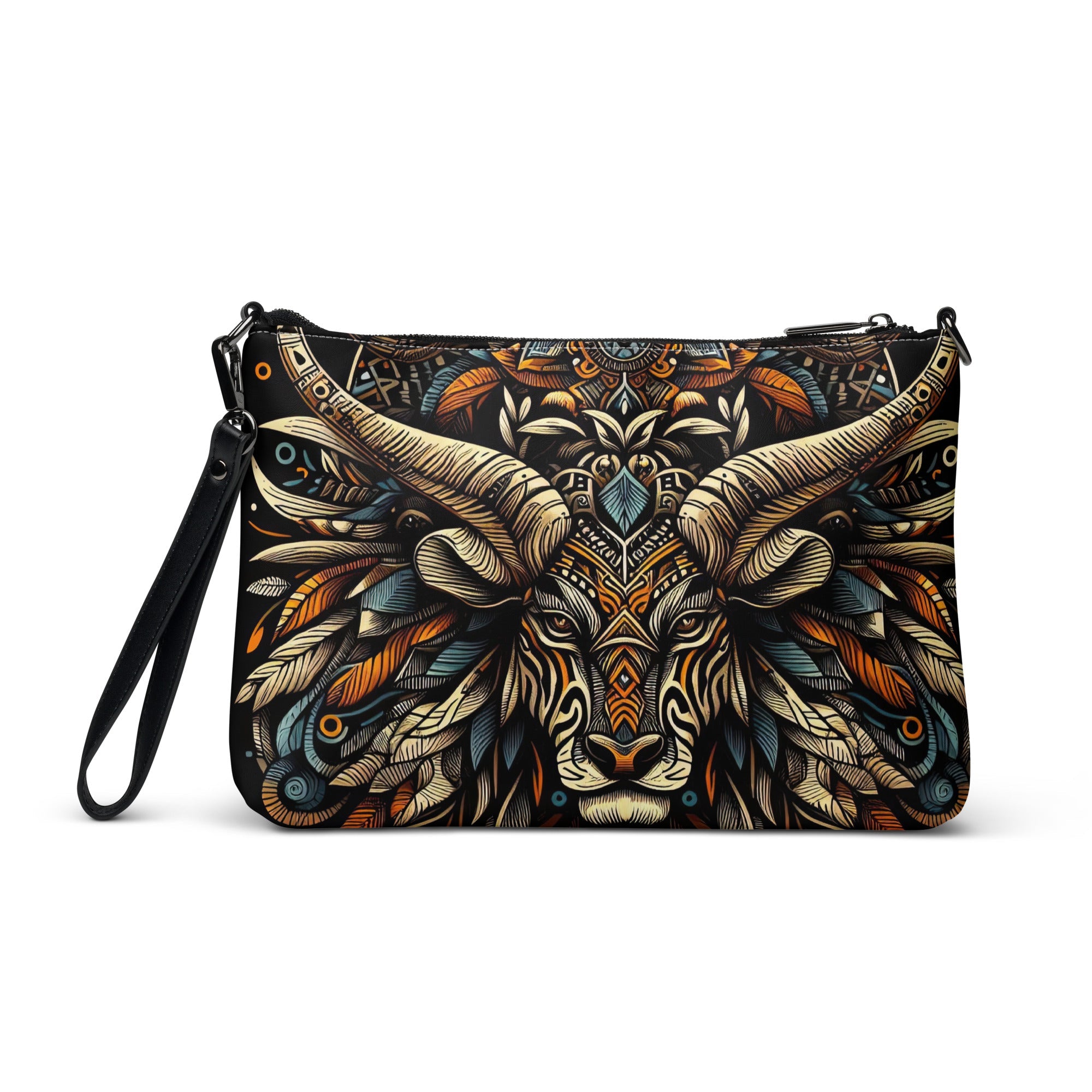 Bae Crossbody bag - Unique Unusual Animal Face - Gregg Acini Adoree Designs - Handbag