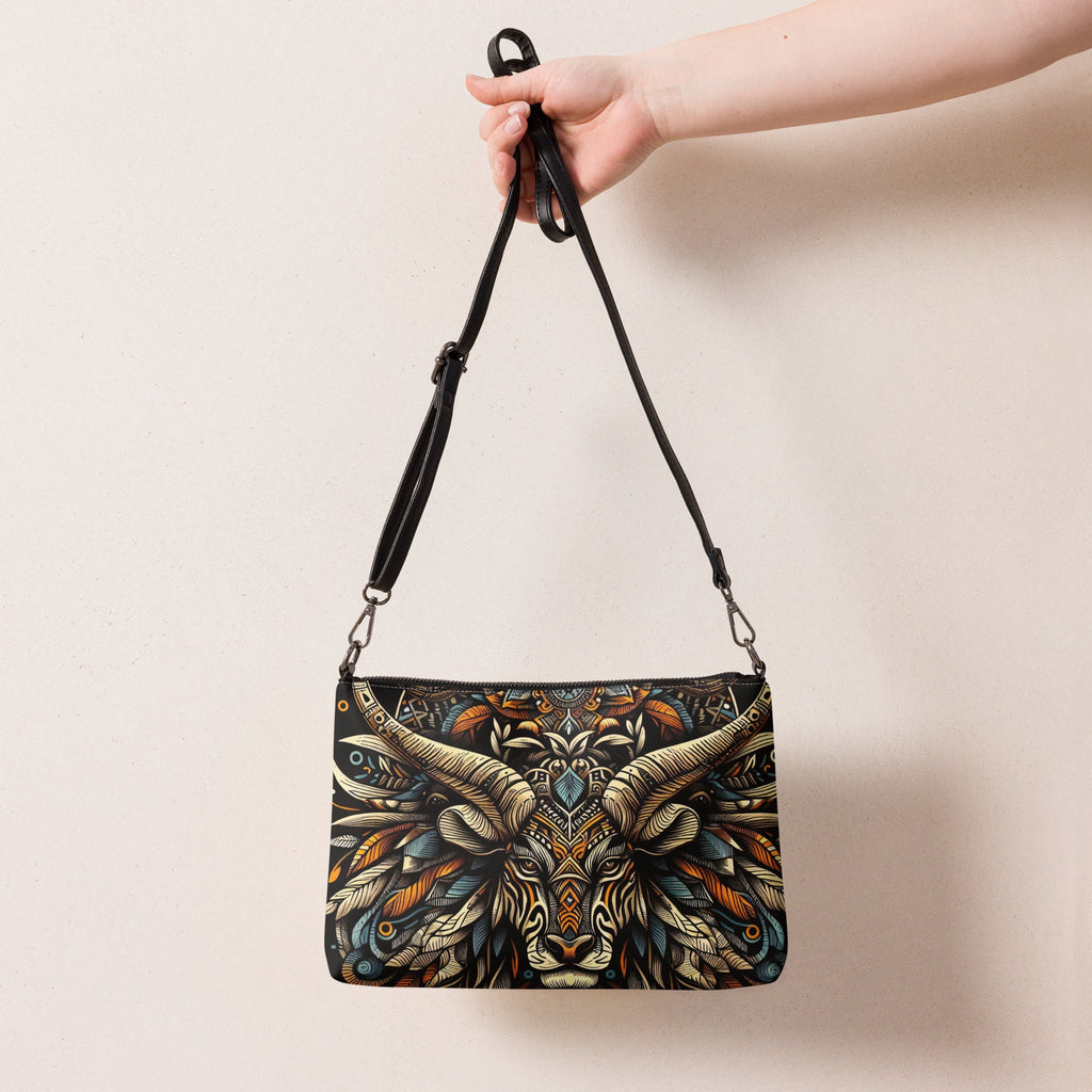 Bae Crossbody bag - Unique Unusual Animal Face - Gregg Acini Adoree Designs - Handbag