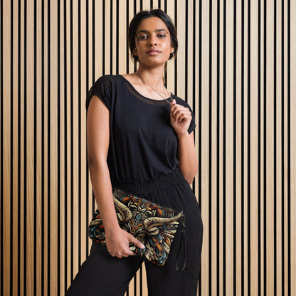 Bae Crossbody bag - Unique Unusual Animal Face - Gregg Acini Adoree Designs - Handbag