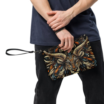 Bae Crossbody bag - Unique Unusual Animal Face - Gregg Acini Adoree Designs - Handbag