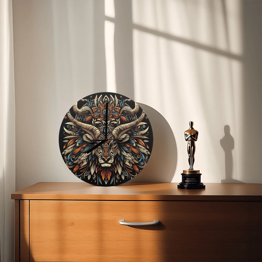 Bae MDF Wall Clock (Made in USA) - Gregg Acini Adoree Designs - Wall Clock