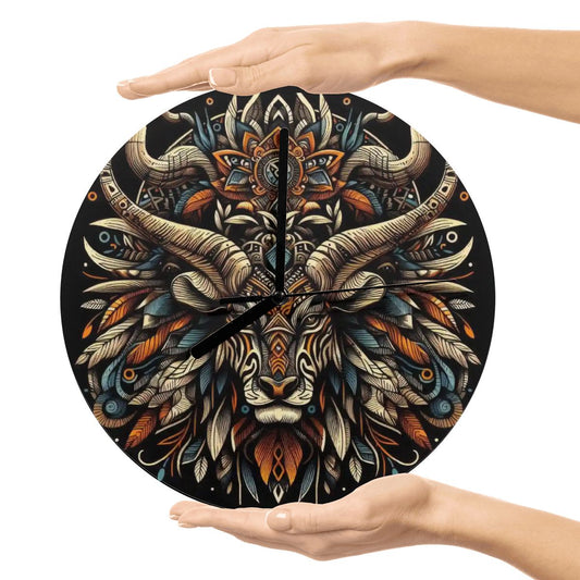 Bae MDF Wall Clock (Made in USA) - Gregg Acini Adoree Designs - Wall Clock