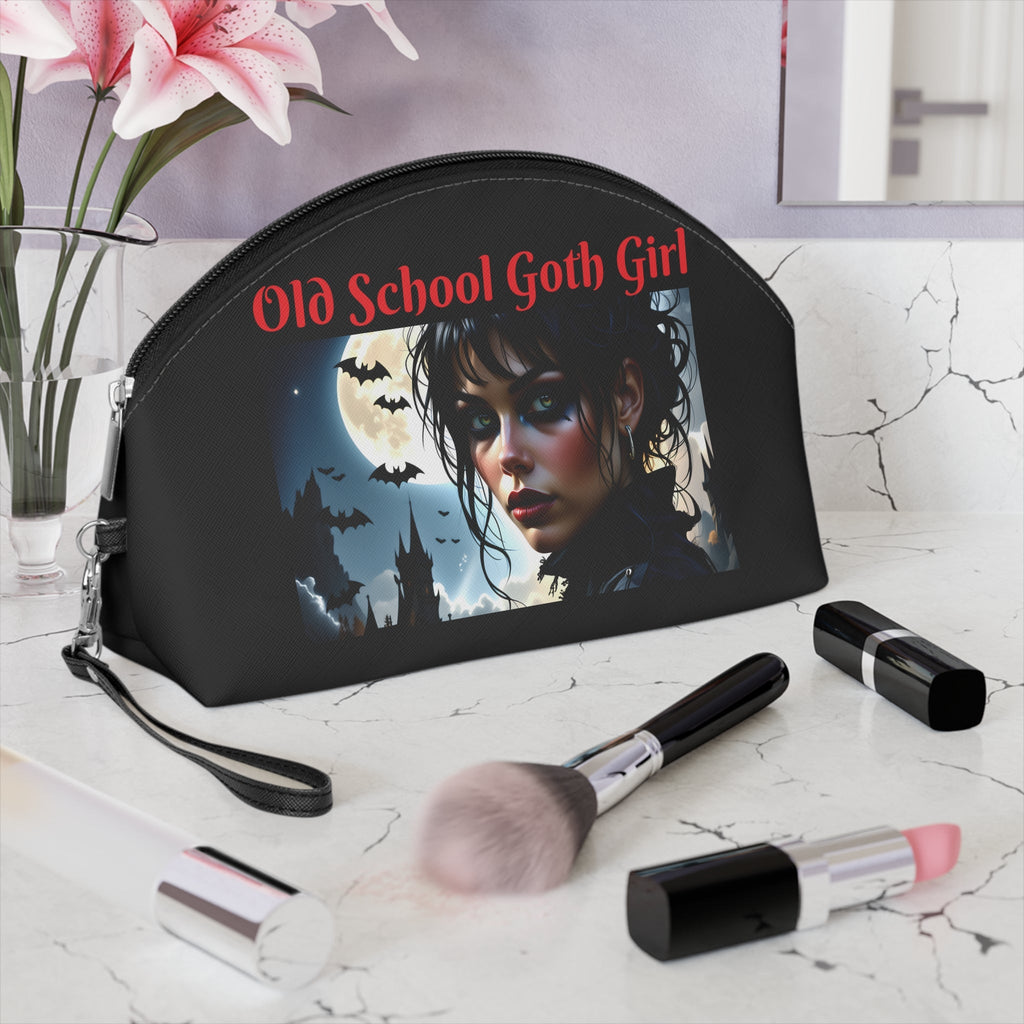 Bat Goth Makeup Bag – Cosmetic Pouch - Gregg Acini Adoree Designs - Bags