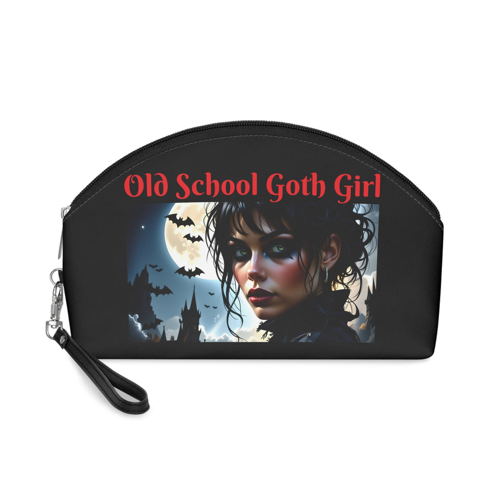 Bat Goth Makeup Bag – Cosmetic Pouch - Gregg Acini Adoree Designs - Bags