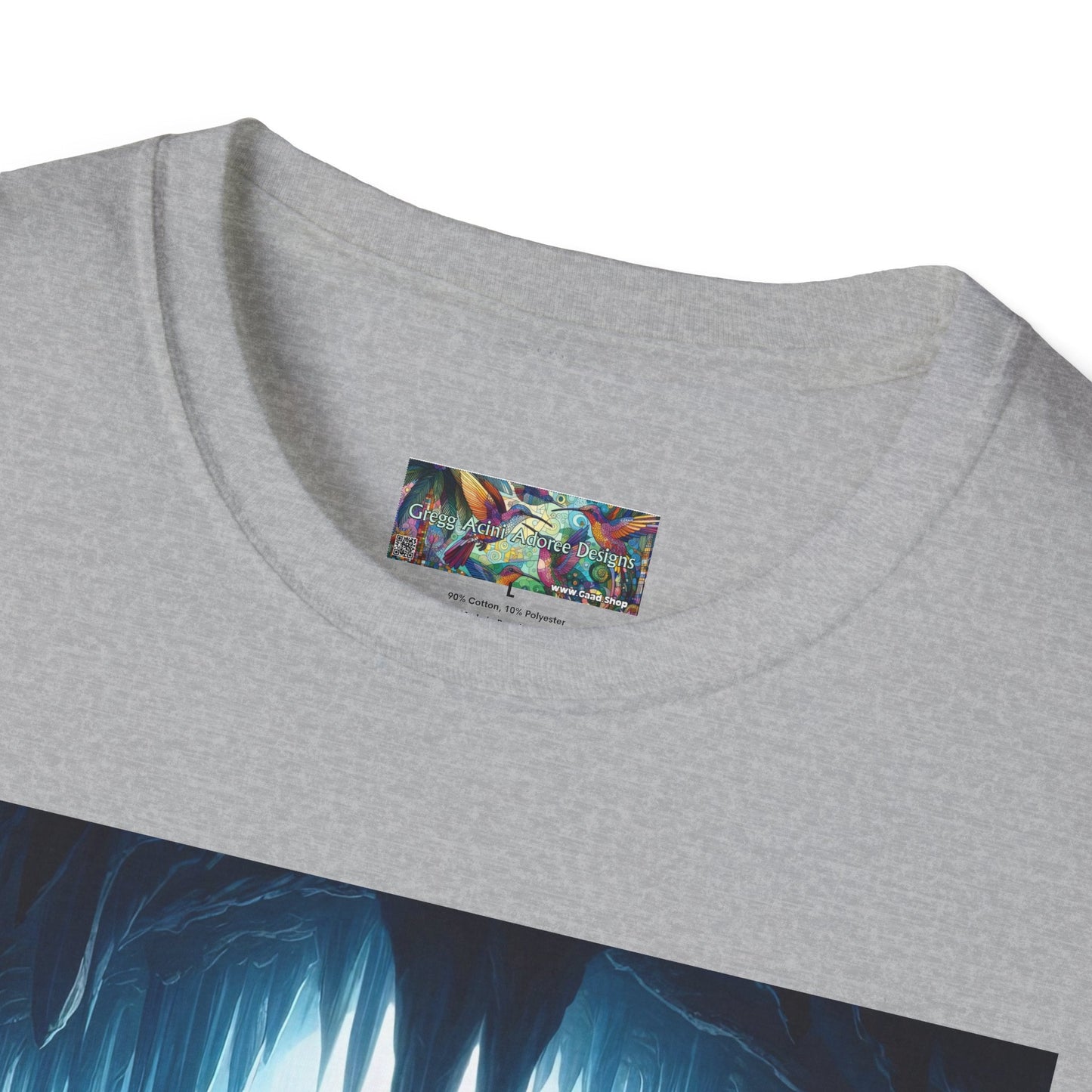 Bat Lovers Unisex Softstyle T-Shirt - Soft & Stylish Graphic Tee - Gregg Acini Adoree Designs - T-Shirt