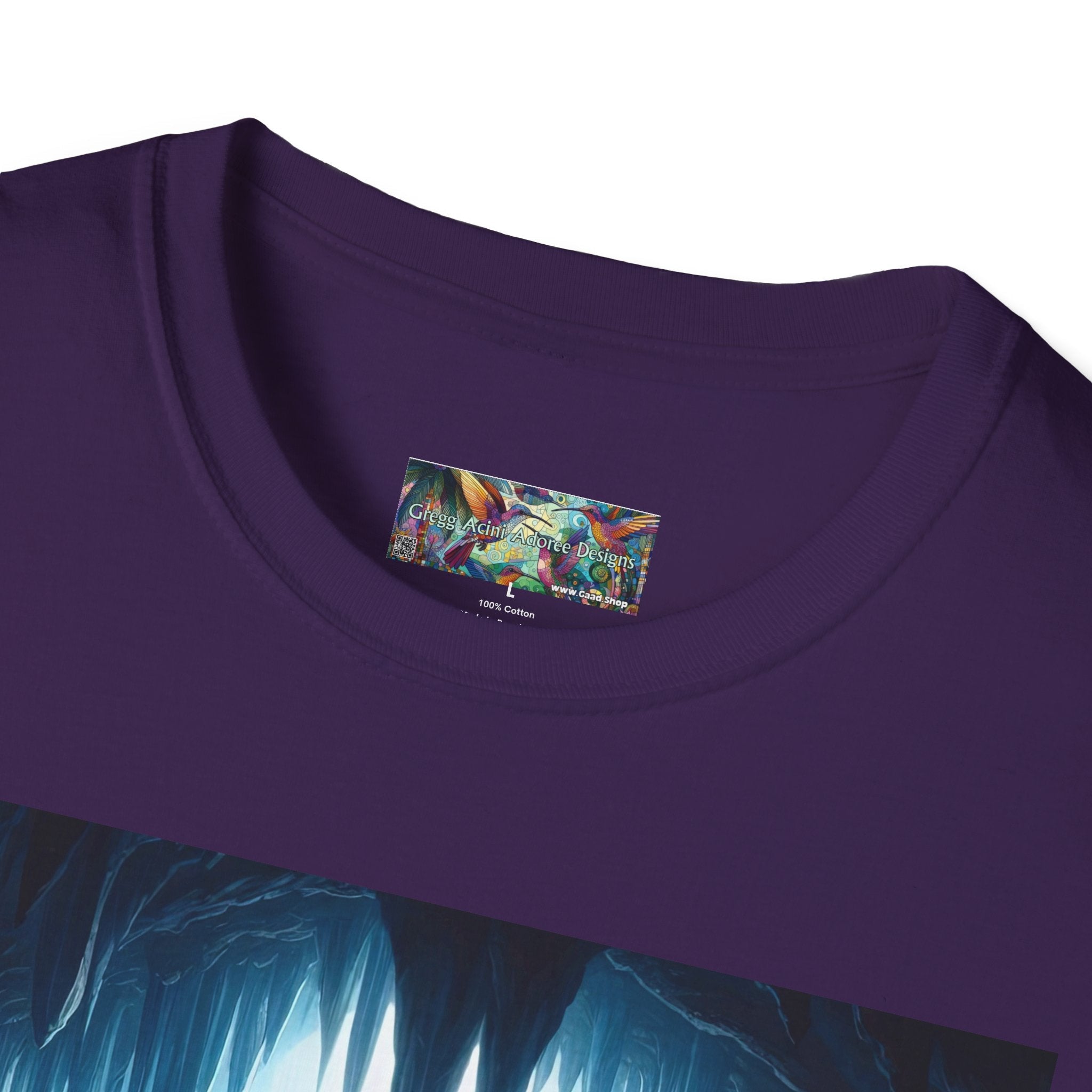 Bat Lovers Unisex Softstyle T-Shirt - Soft & Stylish Graphic Tee - Gregg Acini Adoree Designs - T-Shirt