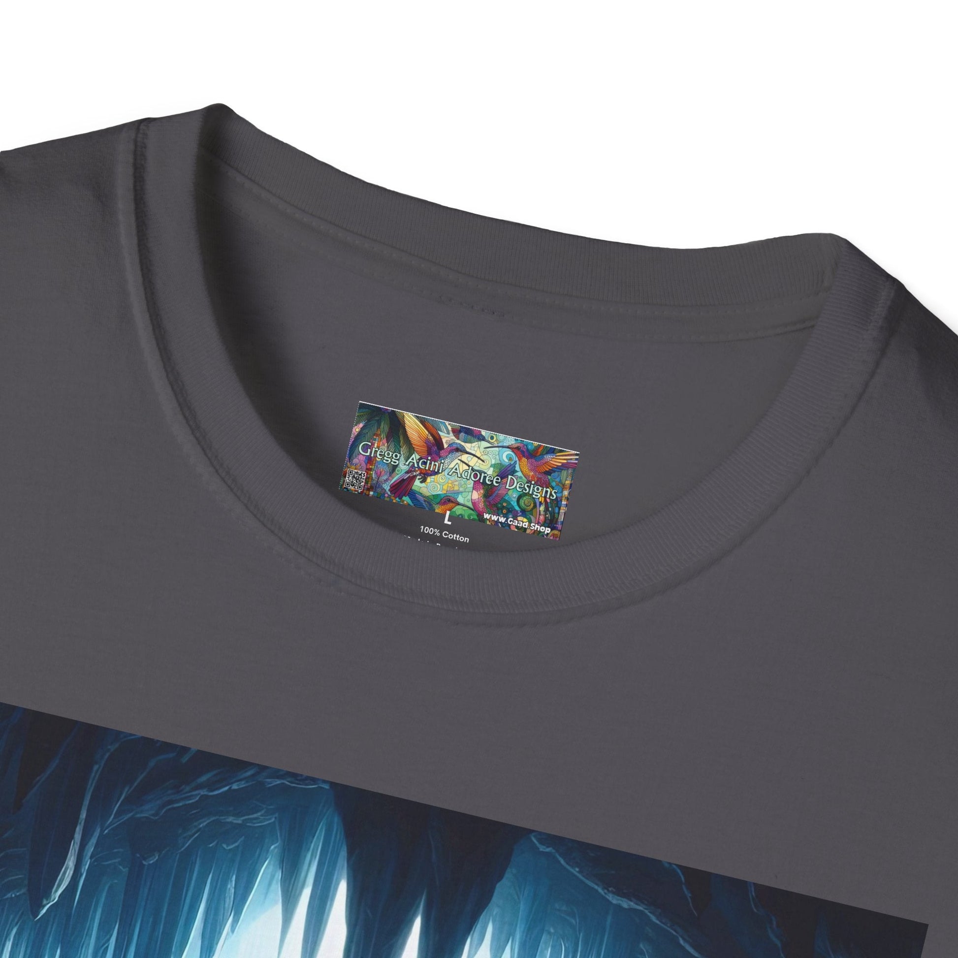 Bat Lovers Unisex Softstyle T-Shirt - Soft & Stylish Graphic Tee - Gregg Acini Adoree Designs - T-Shirt