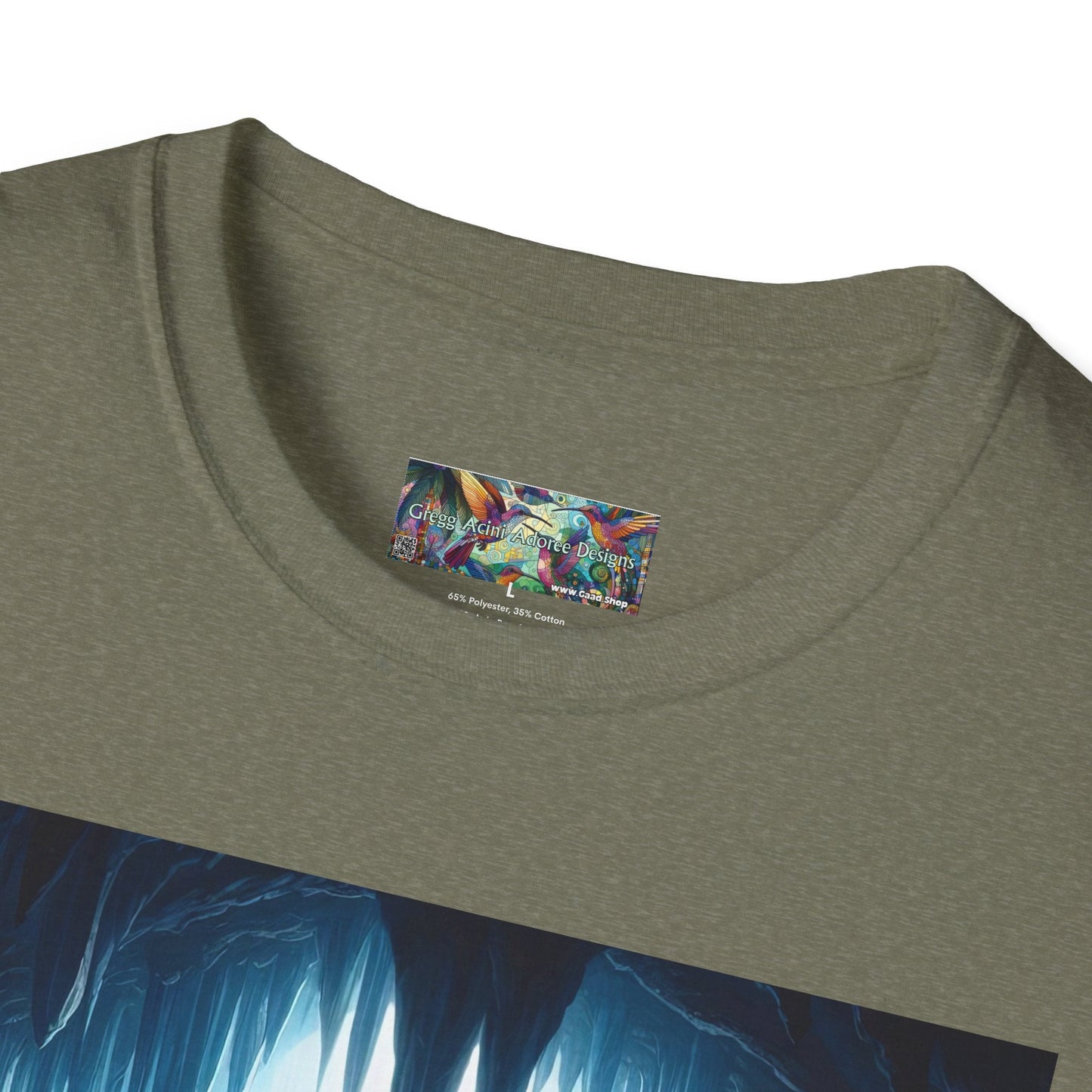 Bat Lovers Unisex Softstyle T-Shirt - Soft & Stylish Graphic Tee - Gregg Acini Adoree Designs - T-Shirt