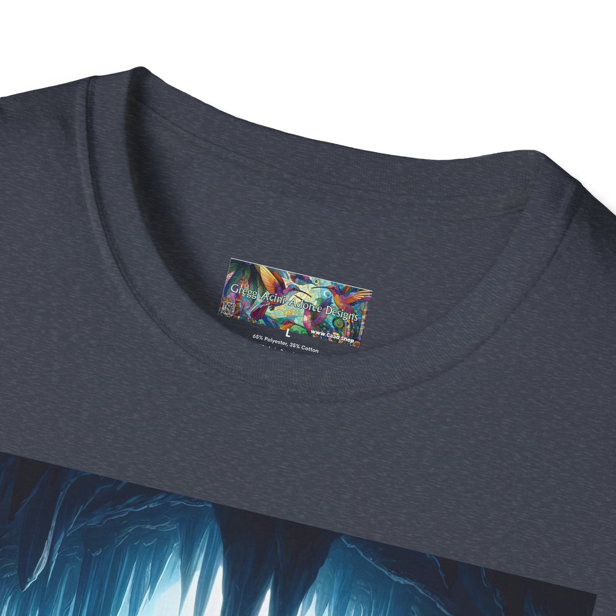 Bat Lovers Unisex Softstyle T-Shirt - Soft & Stylish Graphic Tee - Gregg Acini Adoree Designs - T-Shirt