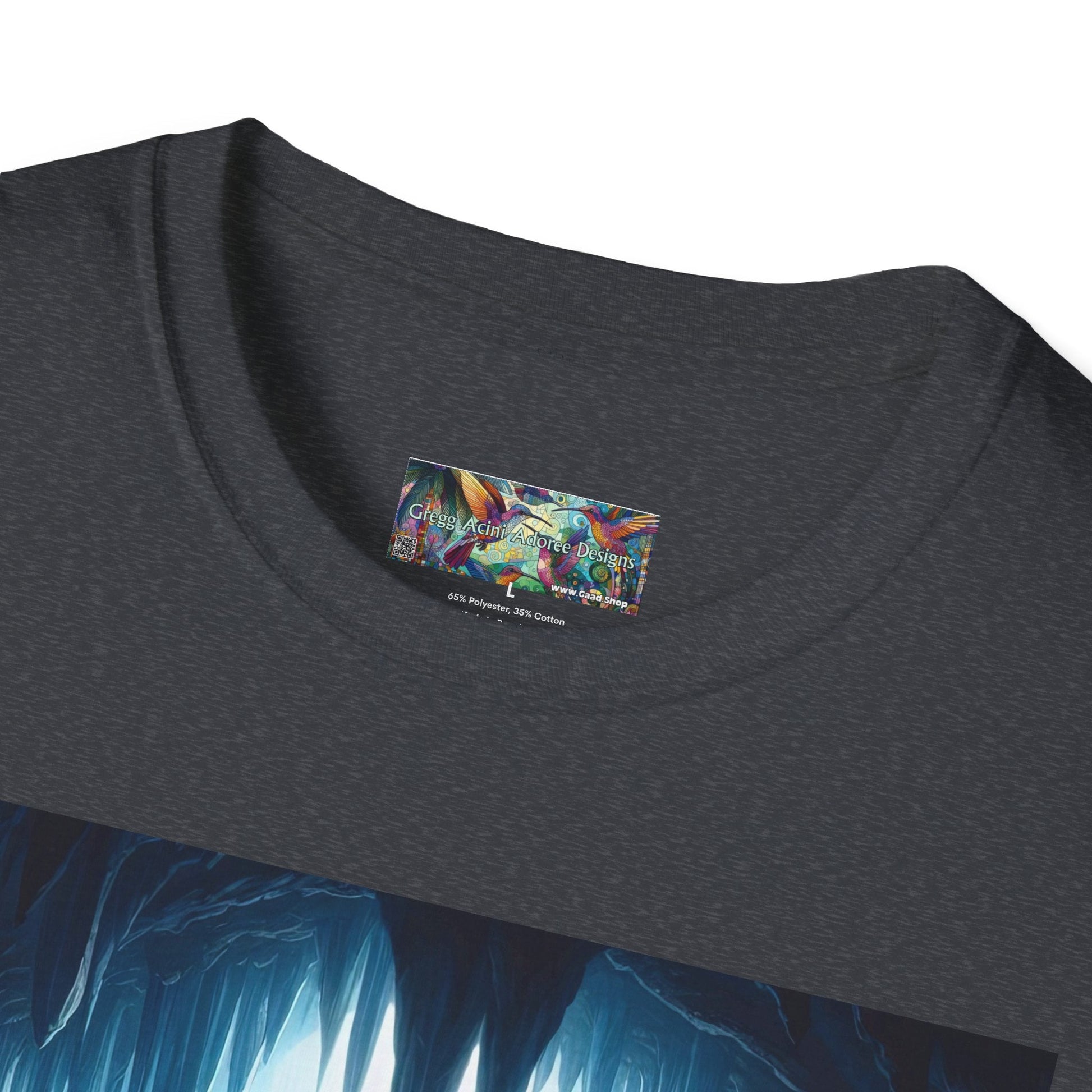 Bat Lovers Unisex Softstyle T-Shirt - Soft & Stylish Graphic Tee - Gregg Acini Adoree Designs - T-Shirt