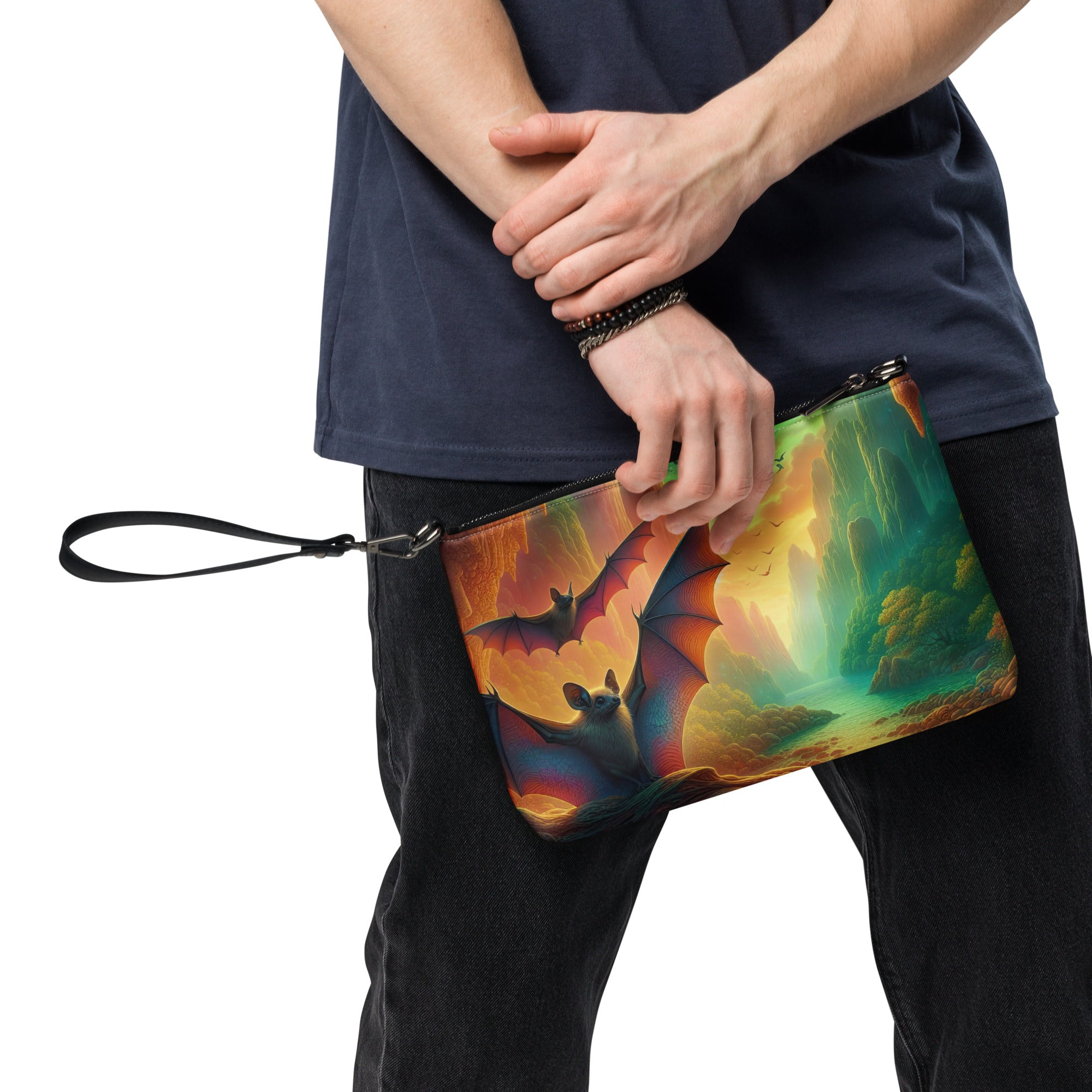 Bat Paradise Crossbody bag - Gregg Acini Adoree Designs - Handbag