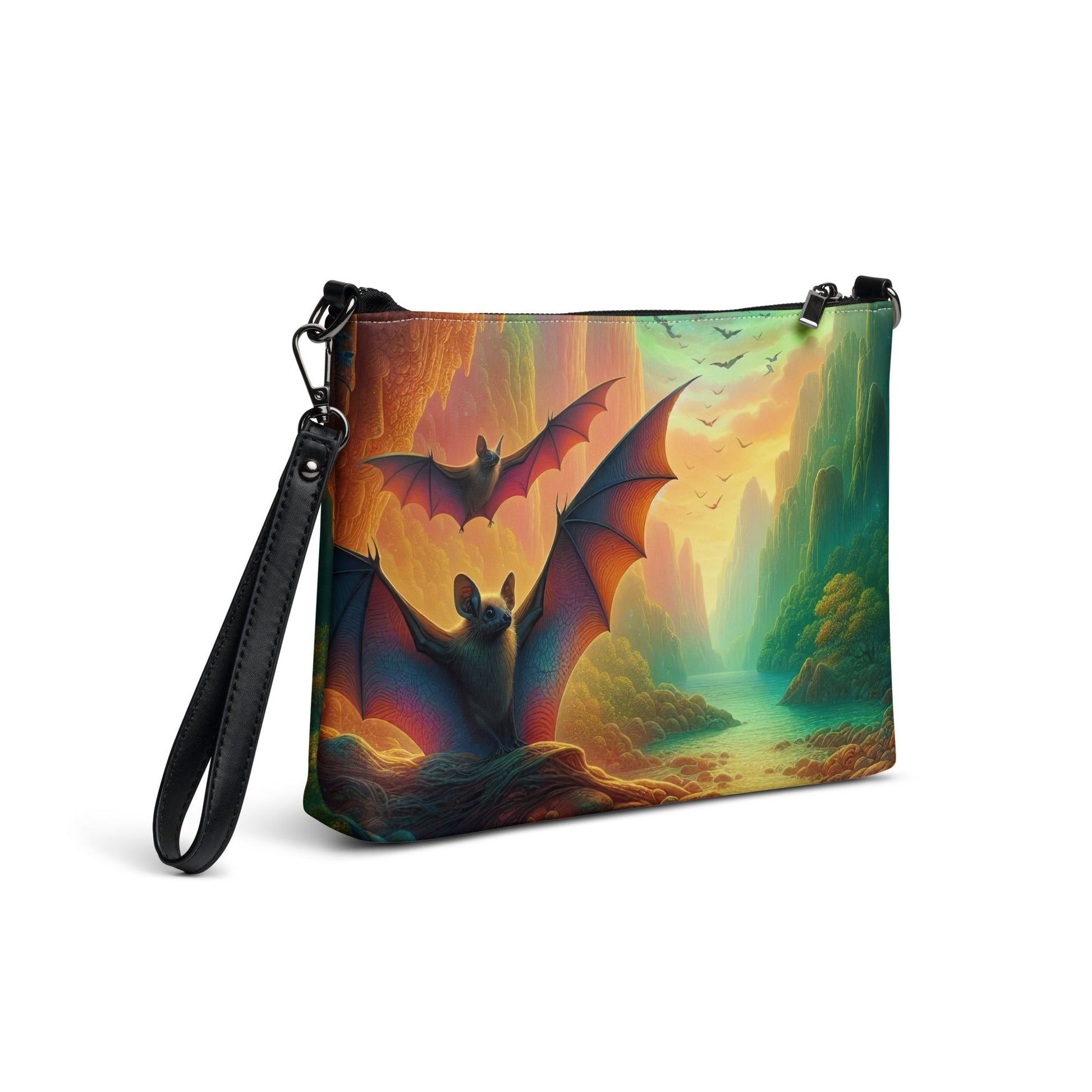 Bat Paradise Crossbody bag - Gregg Acini Adoree Designs - Handbag