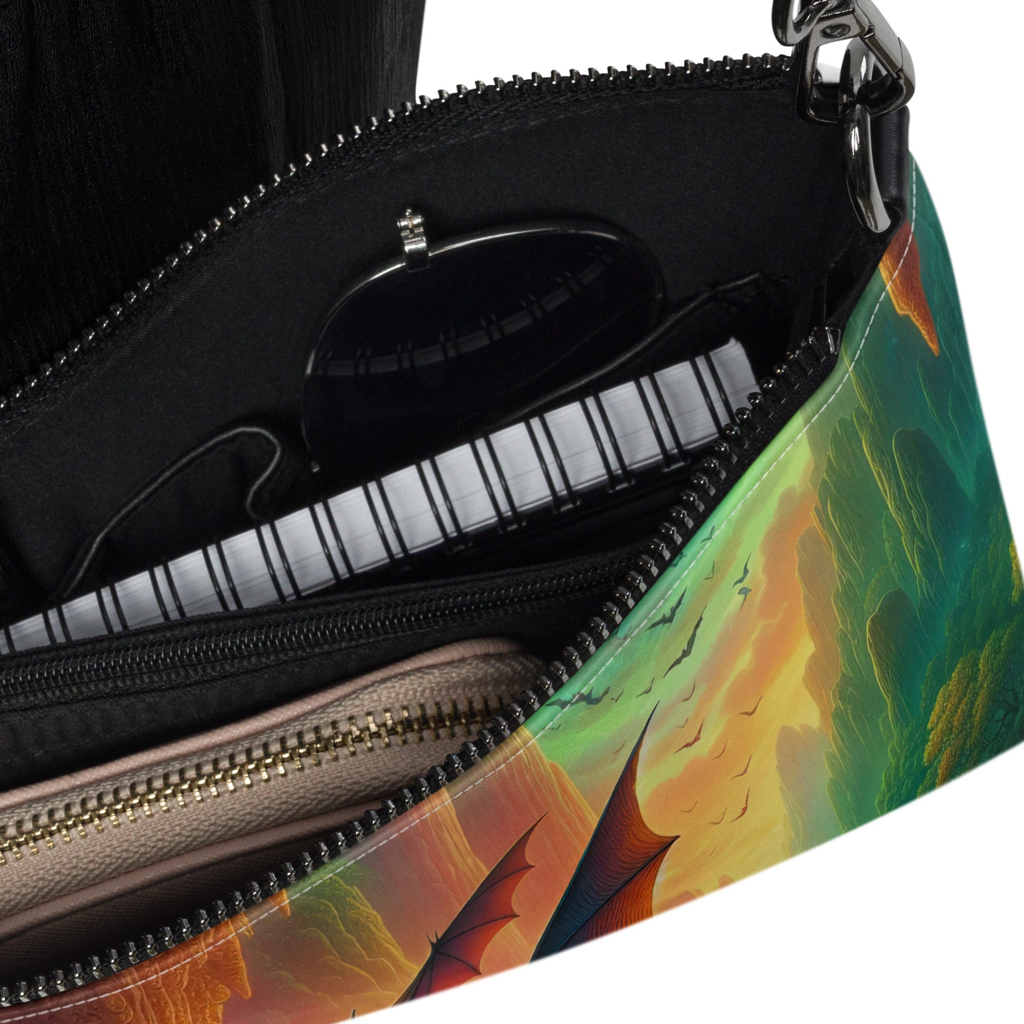 Bat Paradise Crossbody bag - Gregg Acini Adoree Designs - Handbag