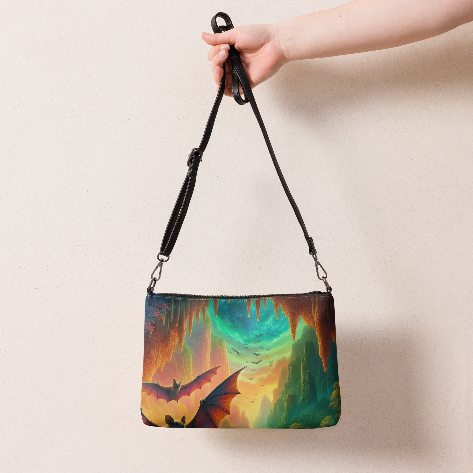 Bat Paradise Crossbody bag - Gregg Acini Adoree Designs - Handbag