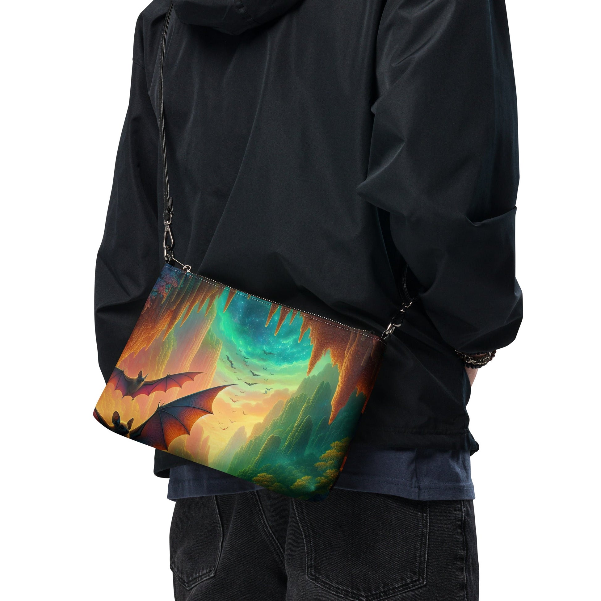 Bat Paradise Crossbody bag - Gregg Acini Adoree Designs - Handbag