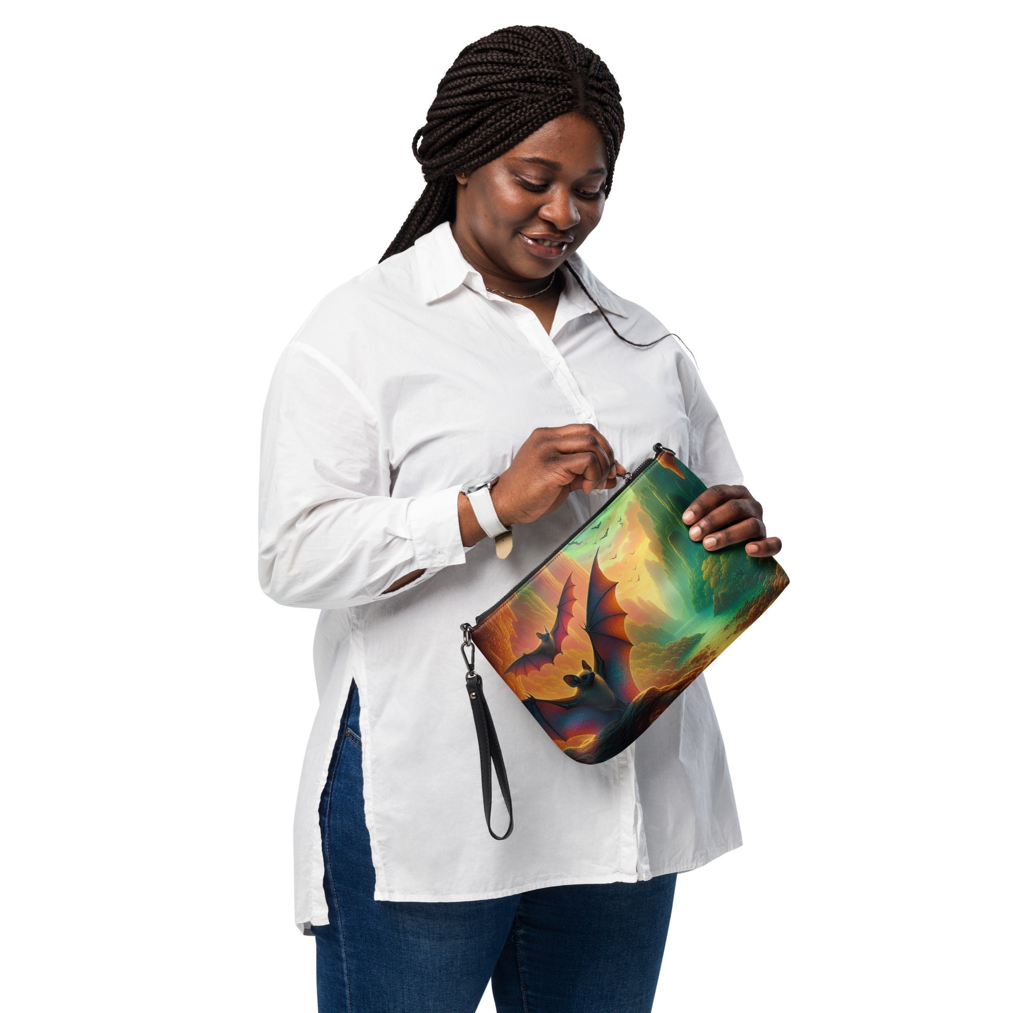 Bat Paradise Crossbody bag - Gregg Acini Adoree Designs - Handbag