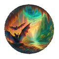 Bat Paradise - Thickened Spare Tire Cover - Gregg Acini Adoree Designs - Spare Tire Cover