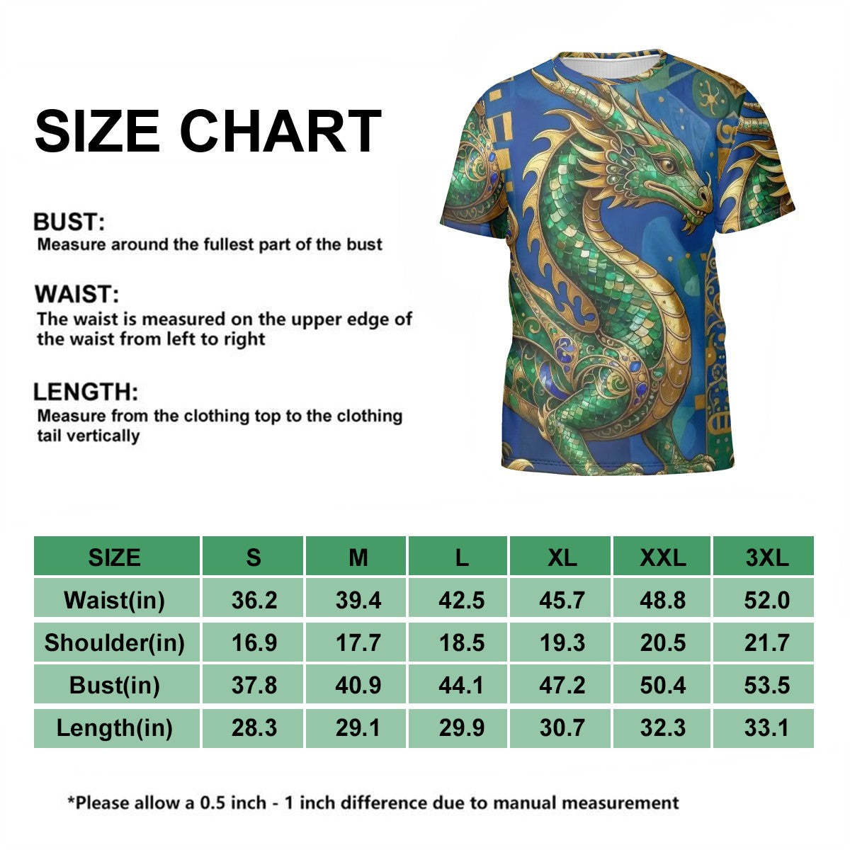 Emerald Dragon Unisex T-Shirt