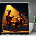 Fiend Friends Shower Curtain 70.8"x70.8" (Made in USA)