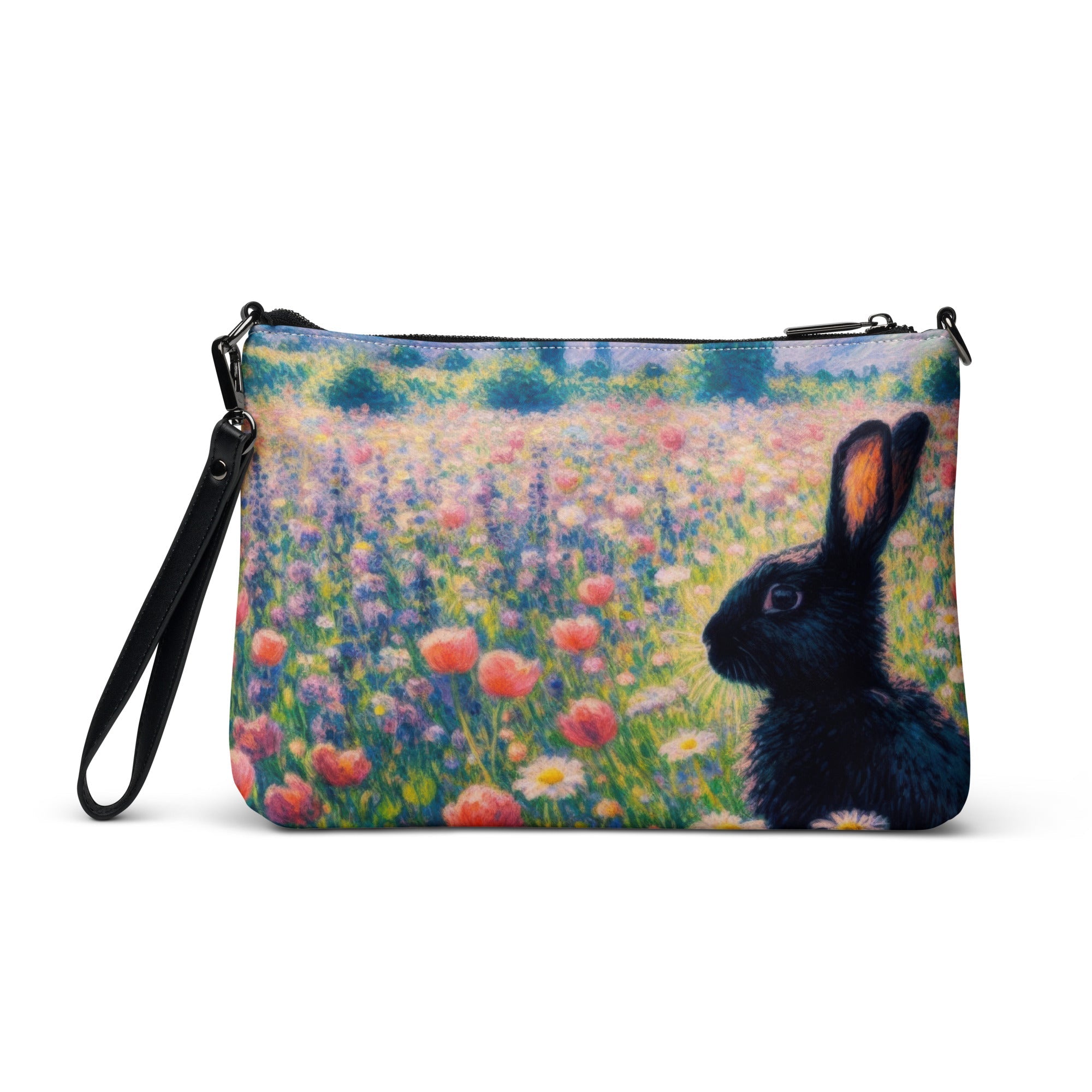 Black Rabbit 2 Crossbody bag - Gregg Acini Adoree Designs - Handbag