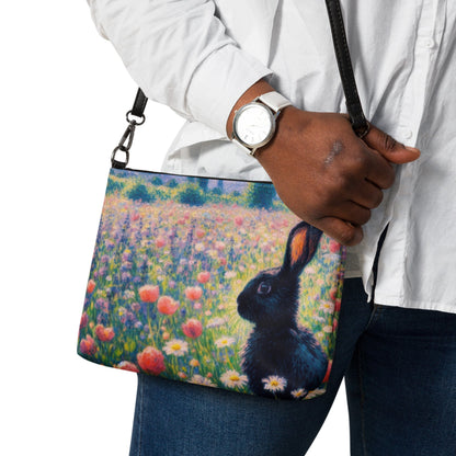 Black Rabbit 2 Crossbody bag - Gregg Acini Adoree Designs - Handbag