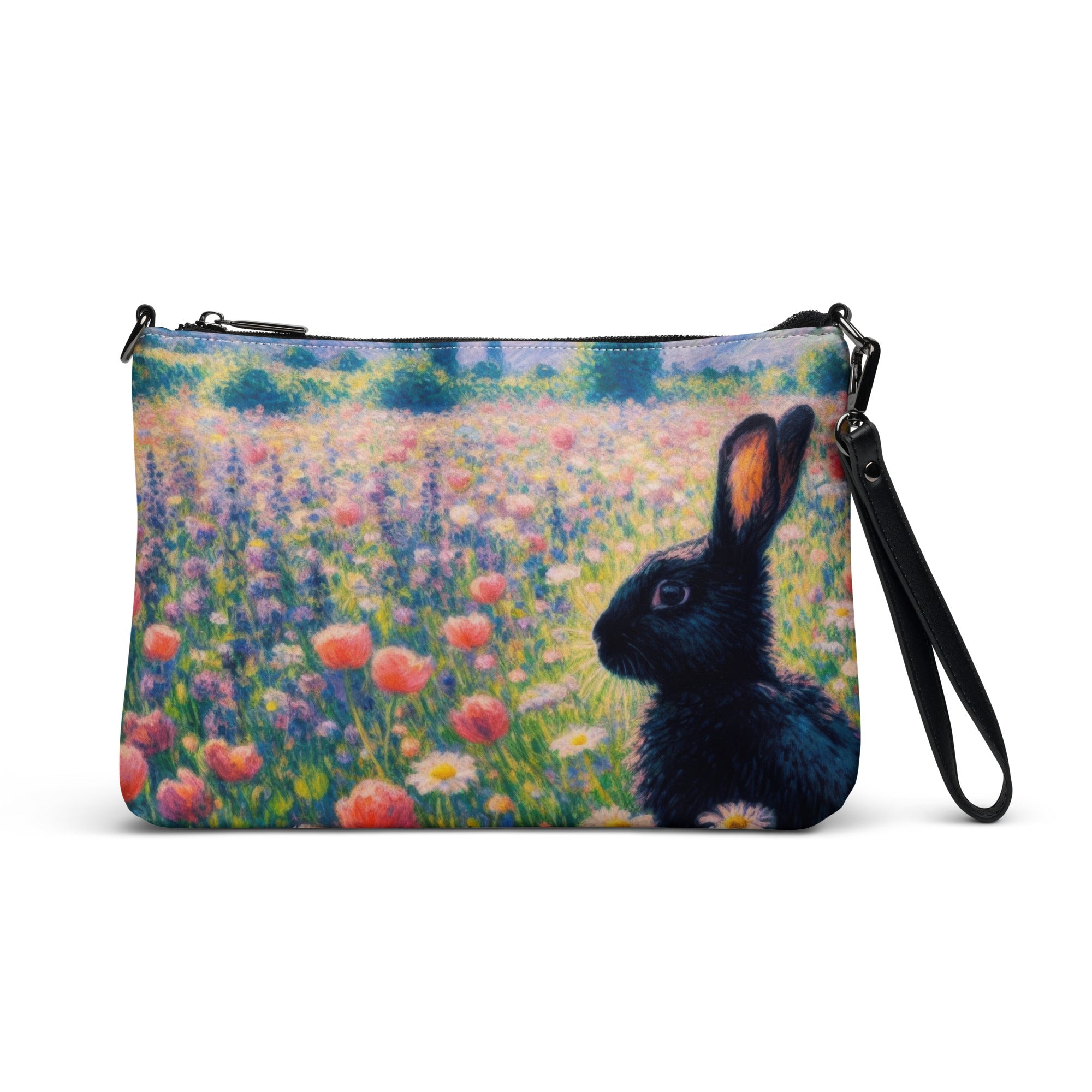 Black Rabbit 2 Crossbody bag - Gregg Acini Adoree Designs - Handbag