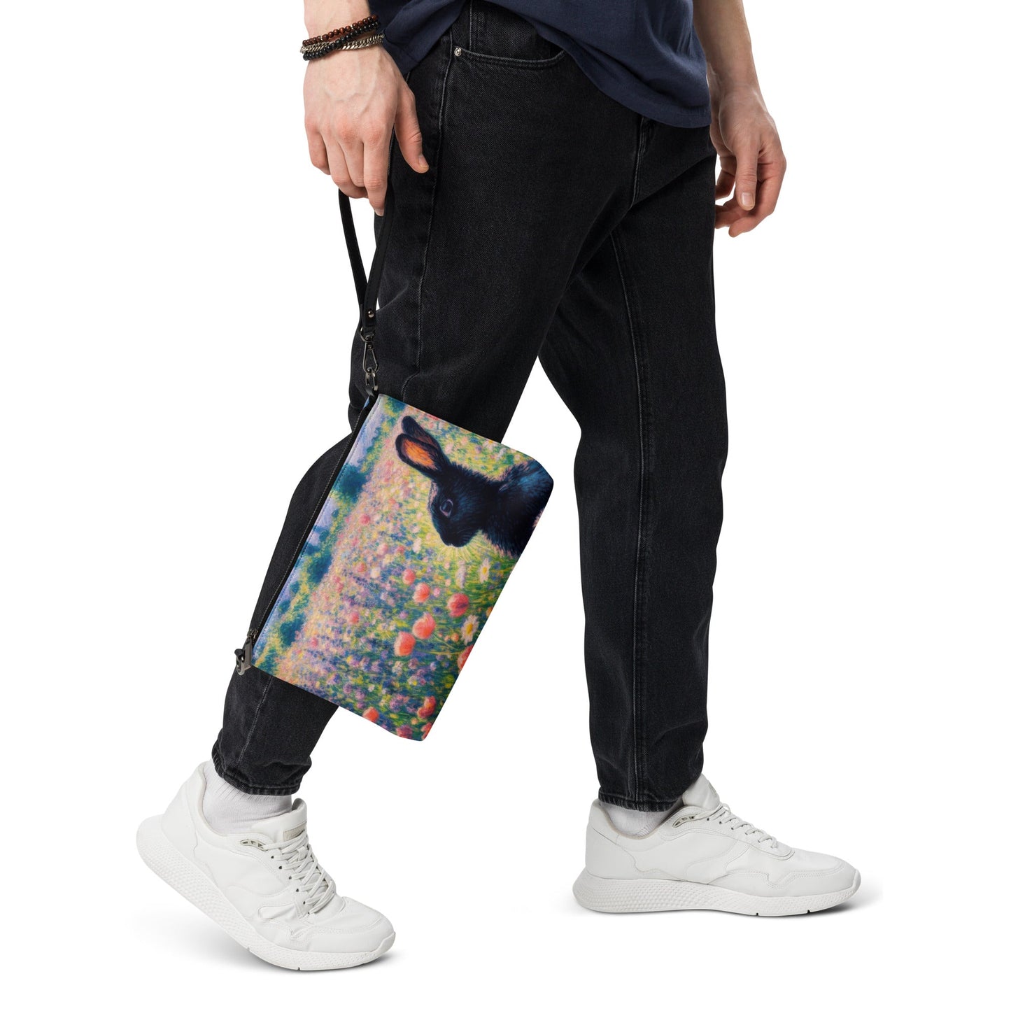 Black Rabbit 2 Crossbody bag - Gregg Acini Adoree Designs - Handbag