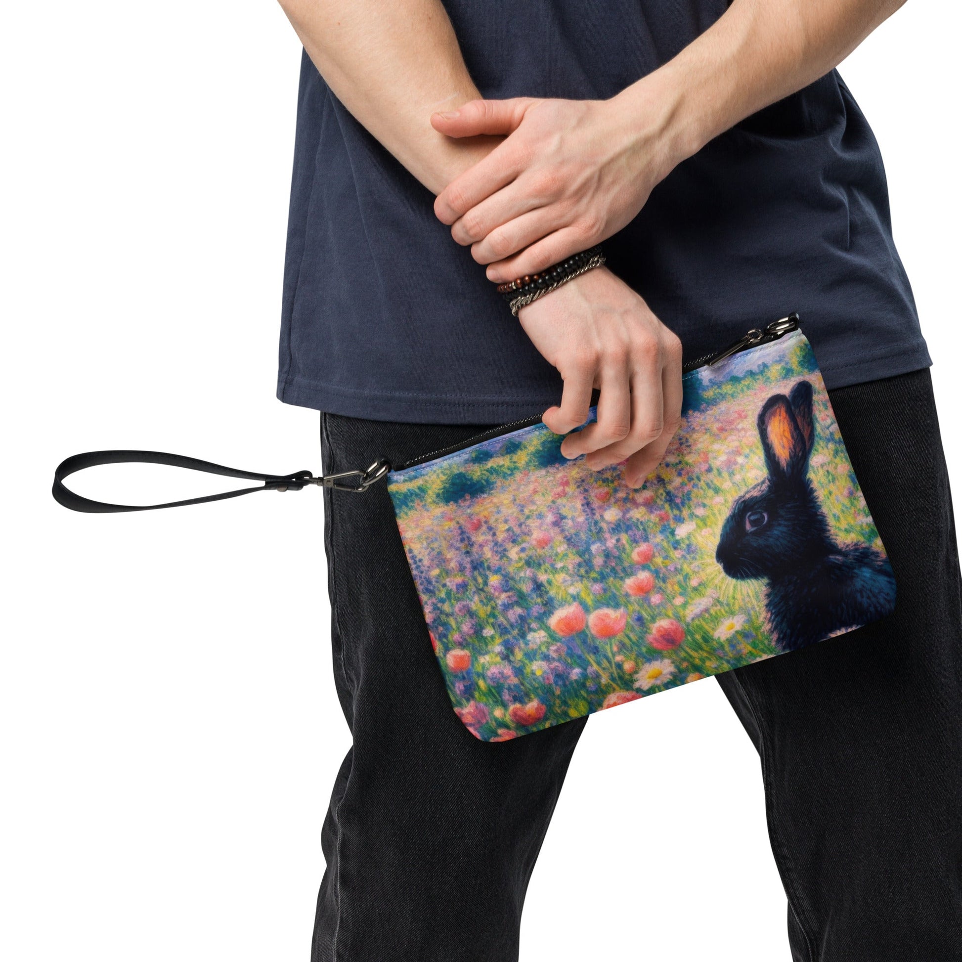Black Rabbit 2 Crossbody bag - Gregg Acini Adoree Designs - Handbag