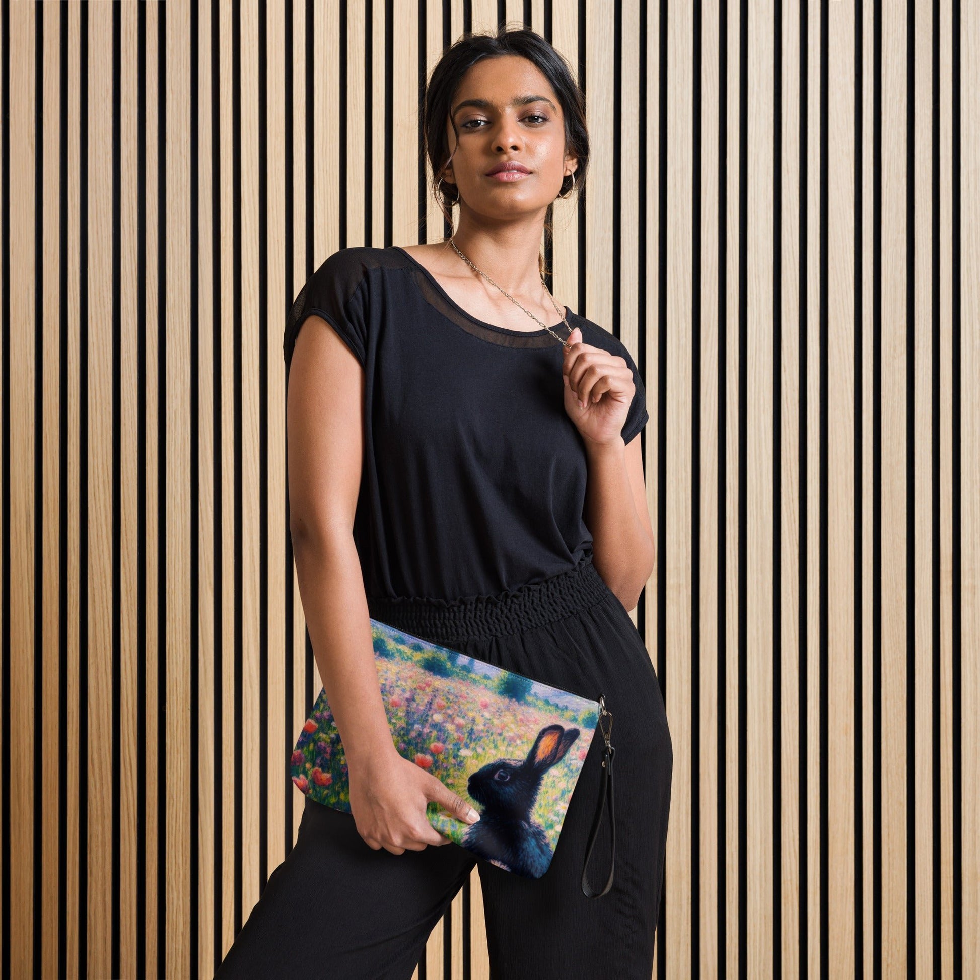 Black Rabbit 2 Crossbody bag - Gregg Acini Adoree Designs - Handbag