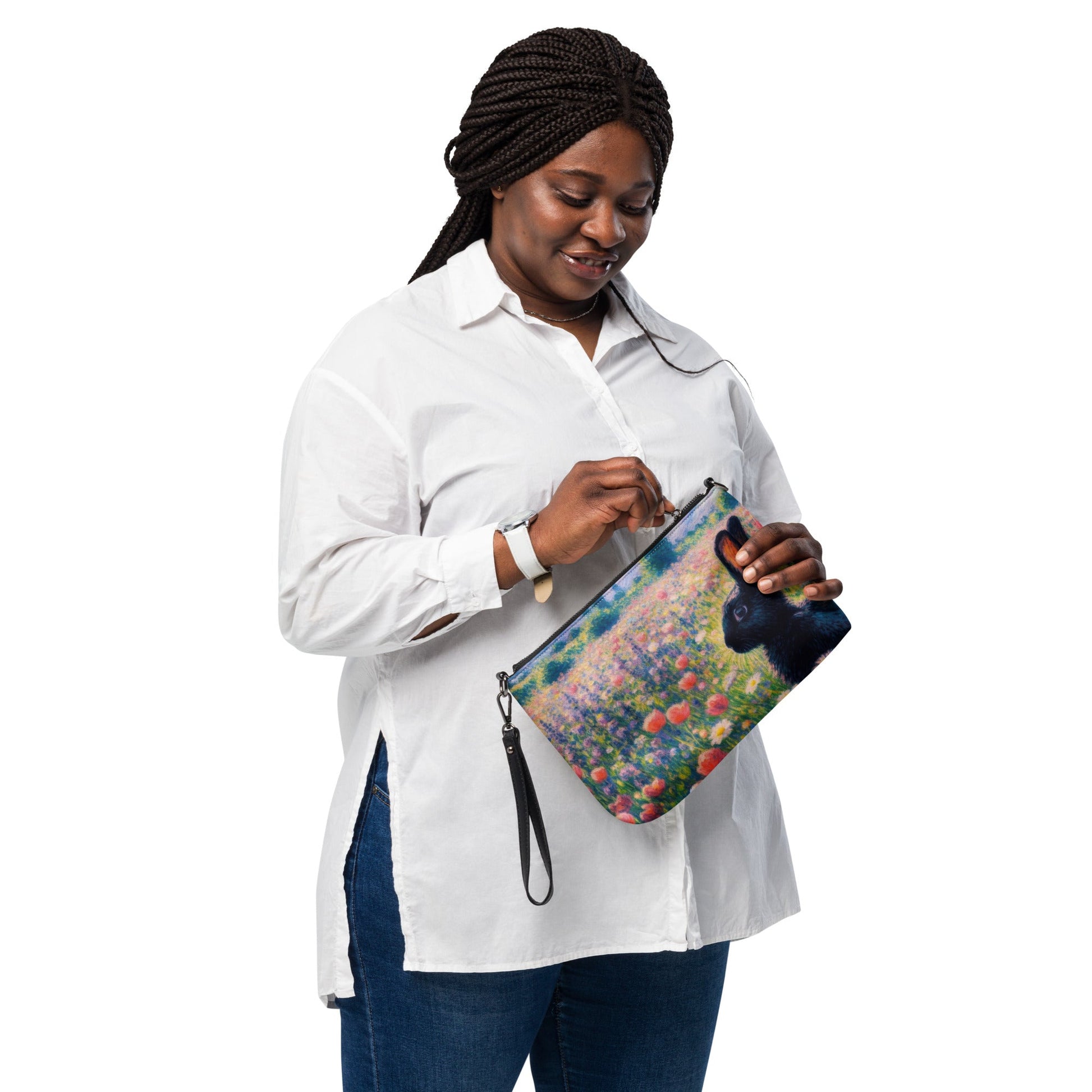 Black Rabbit 2 Crossbody bag - Gregg Acini Adoree Designs - Handbag