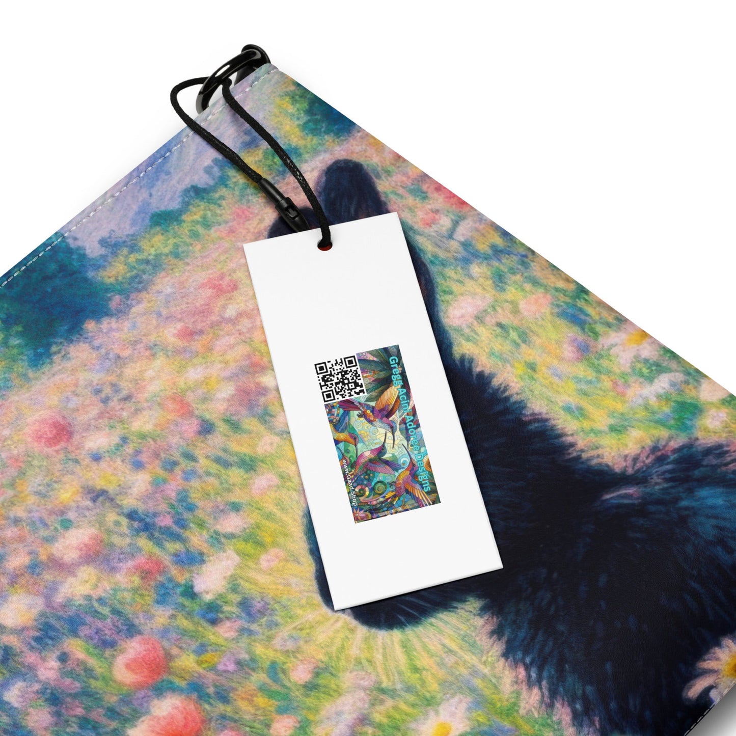 Black Rabbit 2 Crossbody bag - Gregg Acini Adoree Designs - Handbag