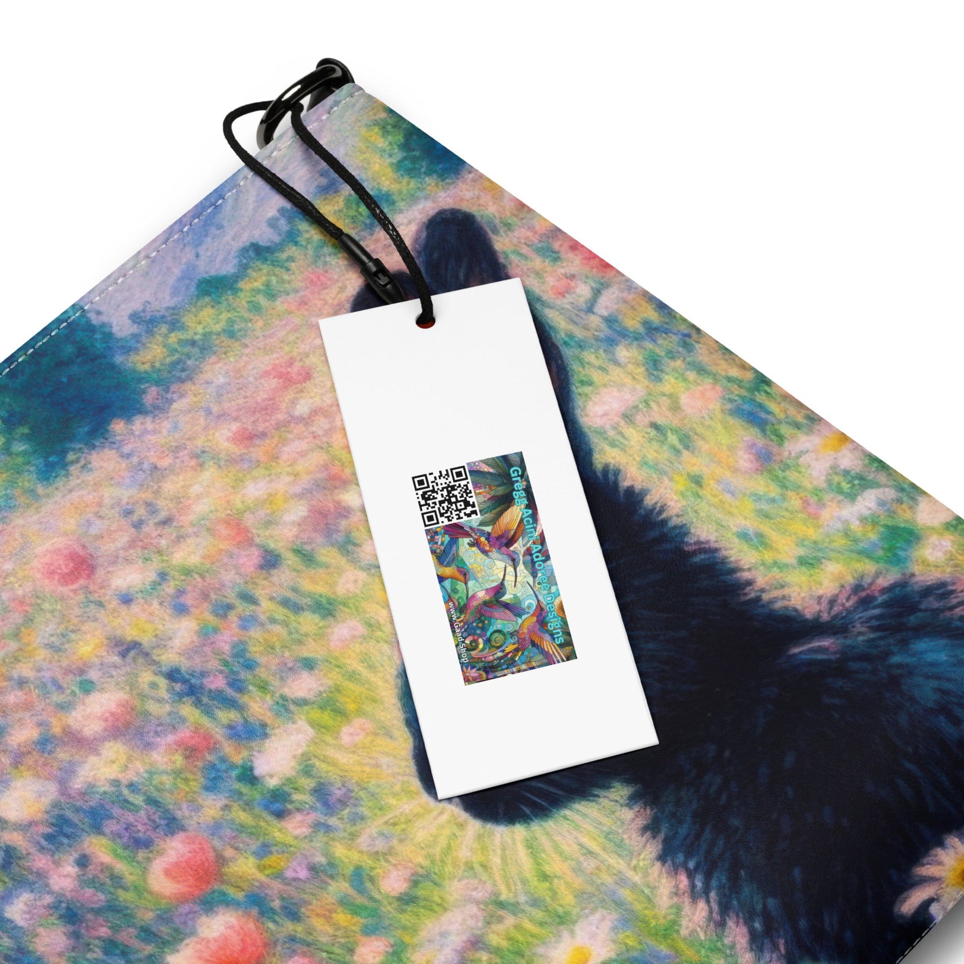 Black Rabbit 2 Crossbody bag - Gregg Acini Adoree Designs - Handbag