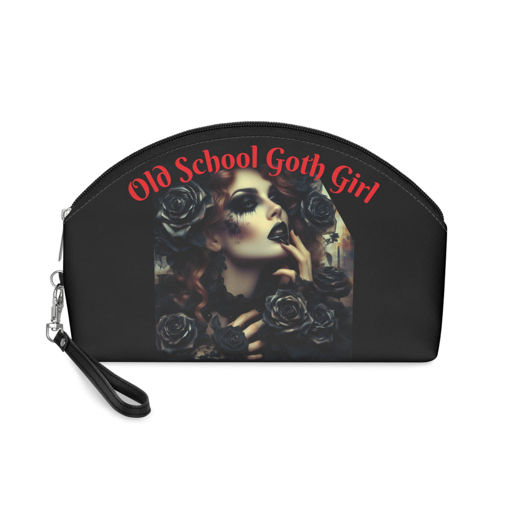 Black Roses Makeup Bag – Cosmetic Pouch - Gregg Acini Adoree Designs - Bags