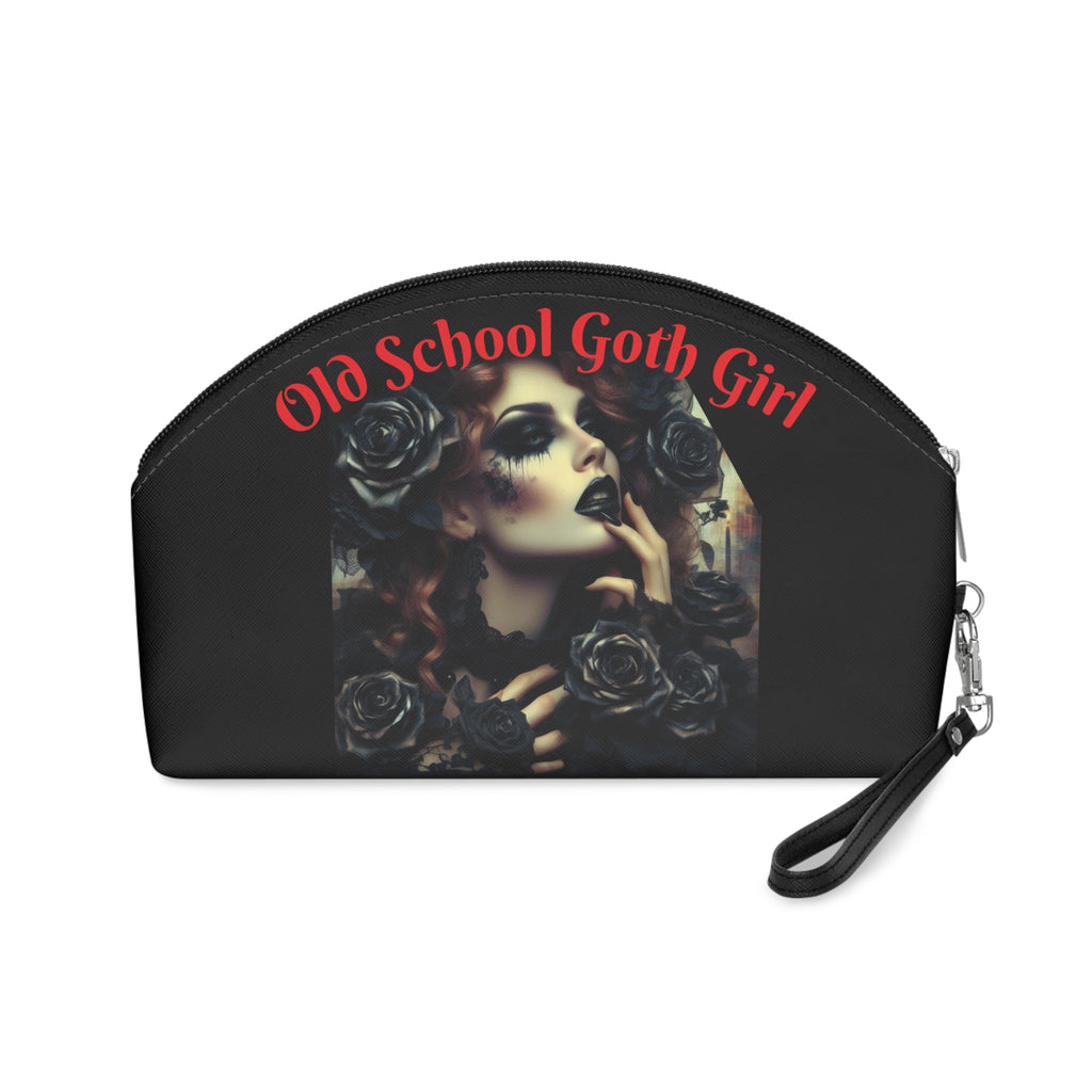 Black Roses Makeup Bag – Cosmetic Pouch - Gregg Acini Adoree Designs - Bags