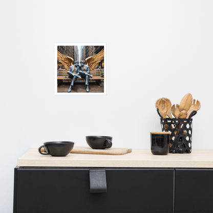 Business Angels Photo paper poster - Gregg Acini Adoree Designs - Art