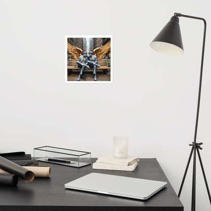 Business Angels Photo paper poster - Gregg Acini Adoree Designs - Art
