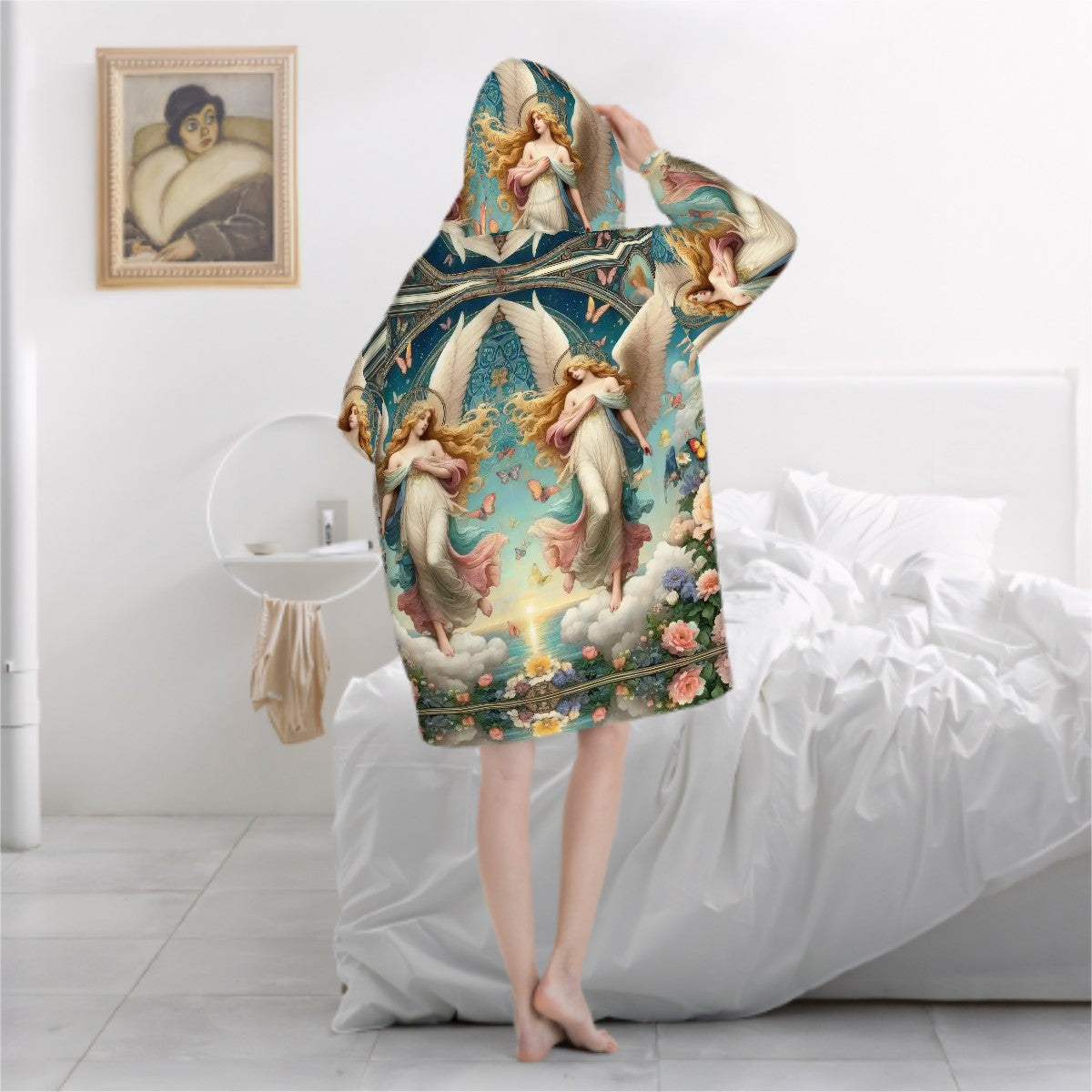 Divine Seraphim Adult Blanket Hoodie