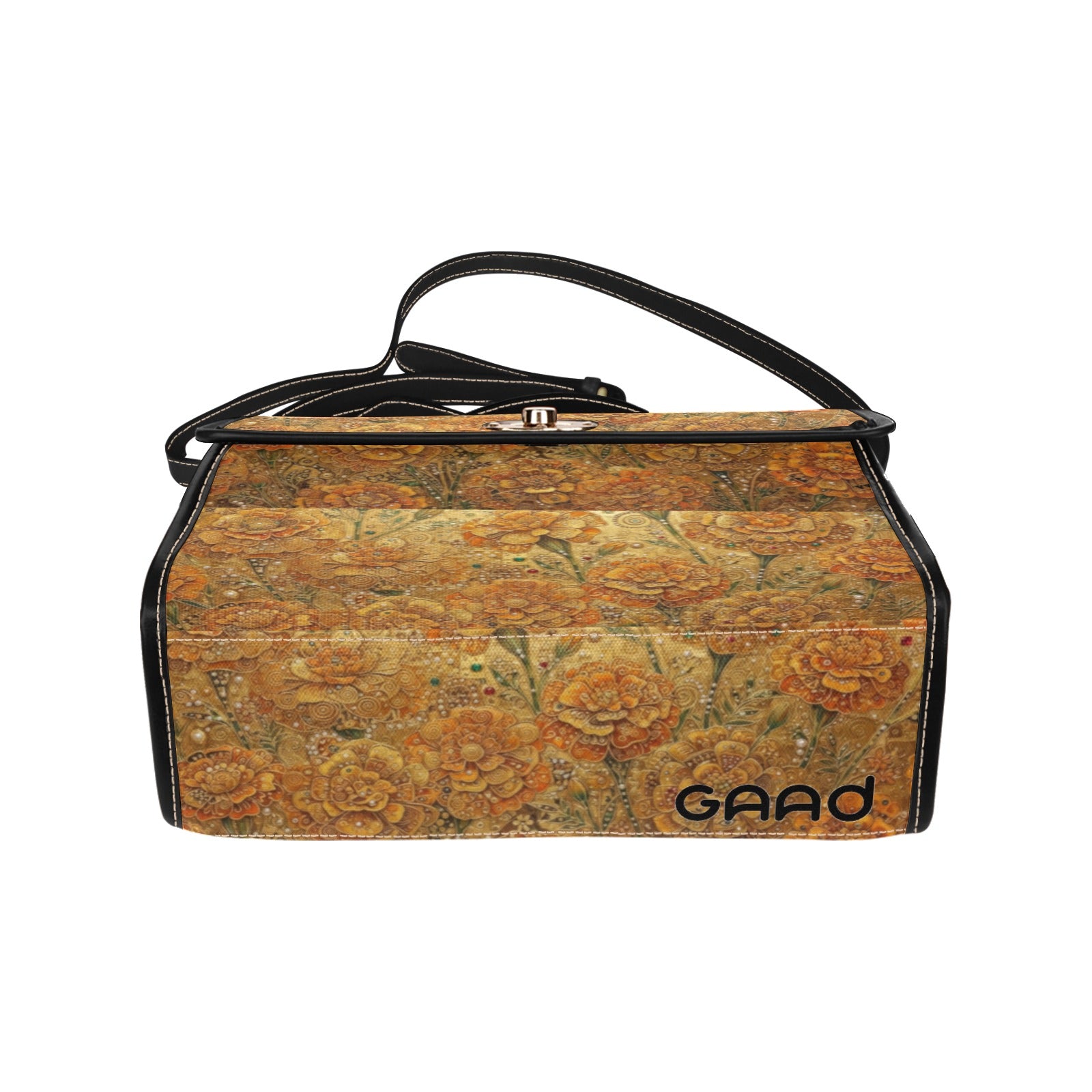 Marigolds Satchel Waterproof Canvas Bag